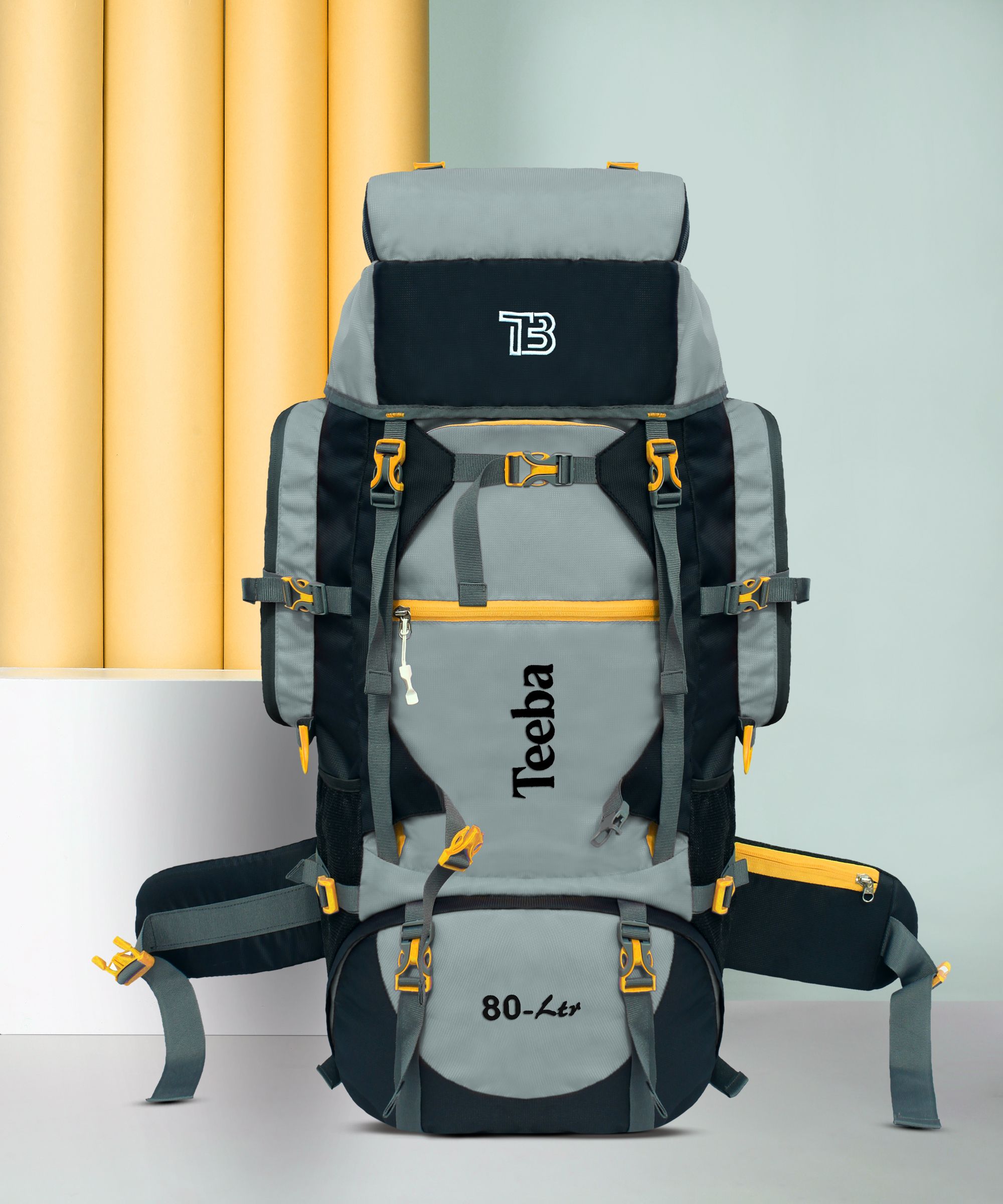 Waterproof Trekking Hiking Camping Outdoor Camp Luggage Bag Tour Travel Backpack Rucksack- 80 L