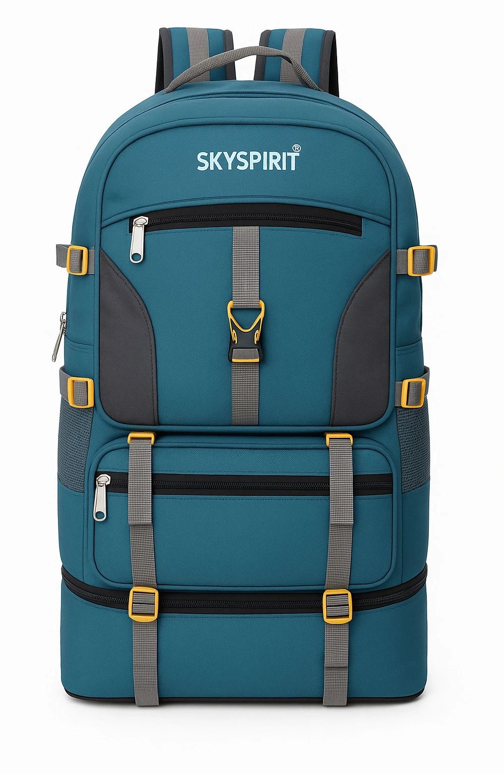houseofcommon 60L Adventure Rucksack | Heavy-Duty Trekking & Travel Backpack Waterproof Rucksack - 60 L-picture-22