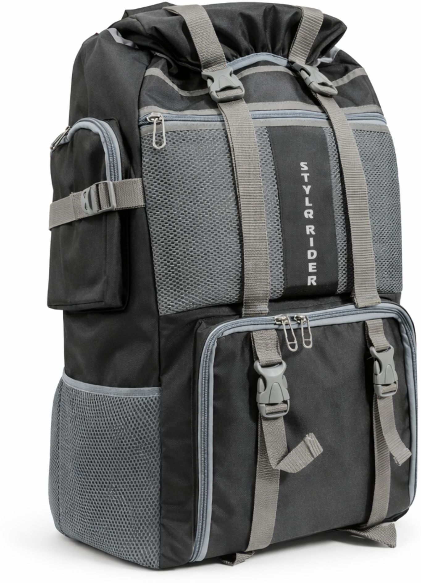 stylo Trekking Bag For Hiking/Camping/Outdoor Sports with Rain Cover/Shoe Compartment Rucksack - 60 L-picture-27
