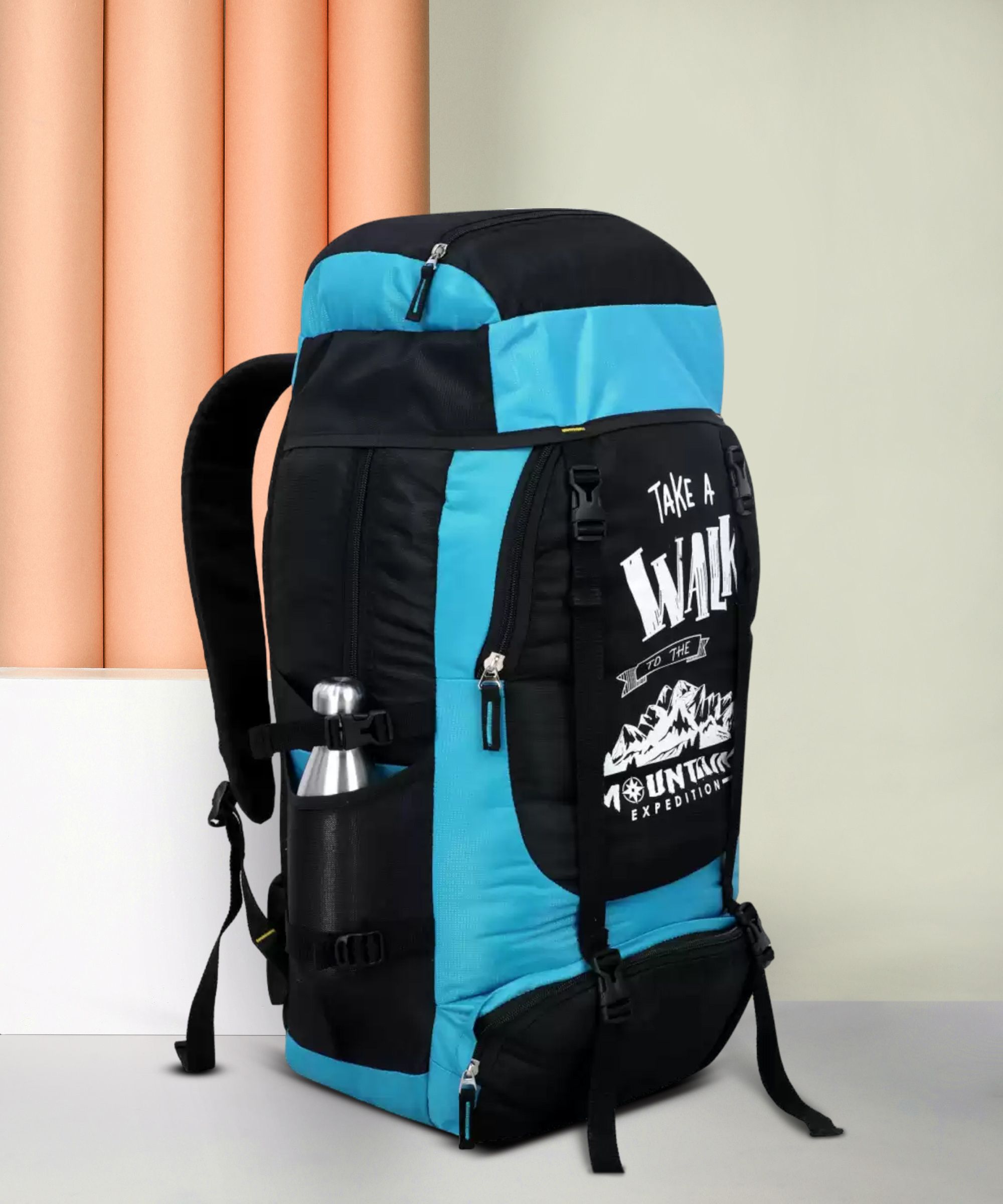 Rucksack travel bags men tourist backpack for hiking trekking camping Rucksack Rucksack - 70 L-image-18