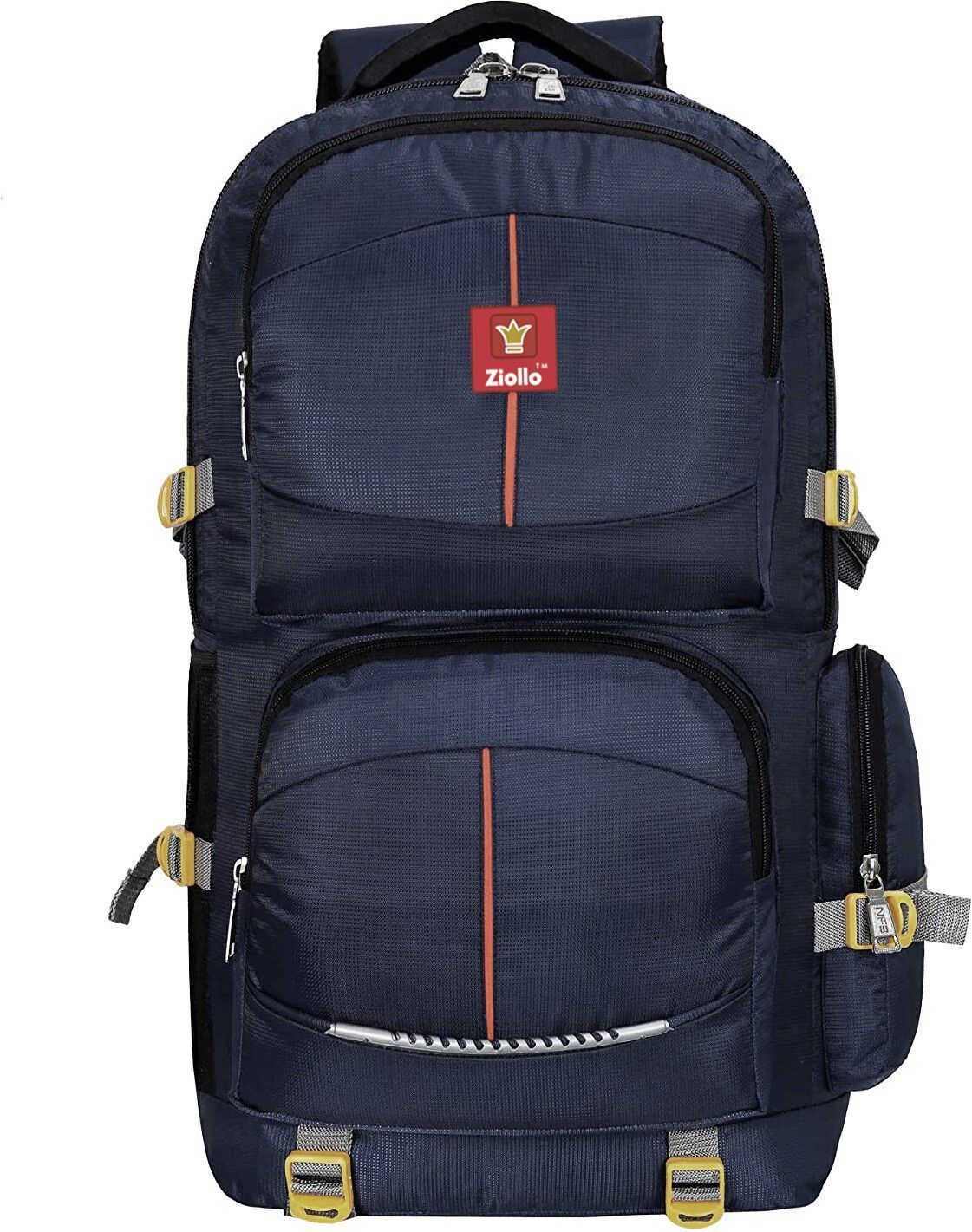 sky spirit LARGE 55L TRAVEL BACKPACK FOR OUTDOOR SPORT HIKING Rucksack - 55 L (BLUE) Rucksack - 55 L-picture-28