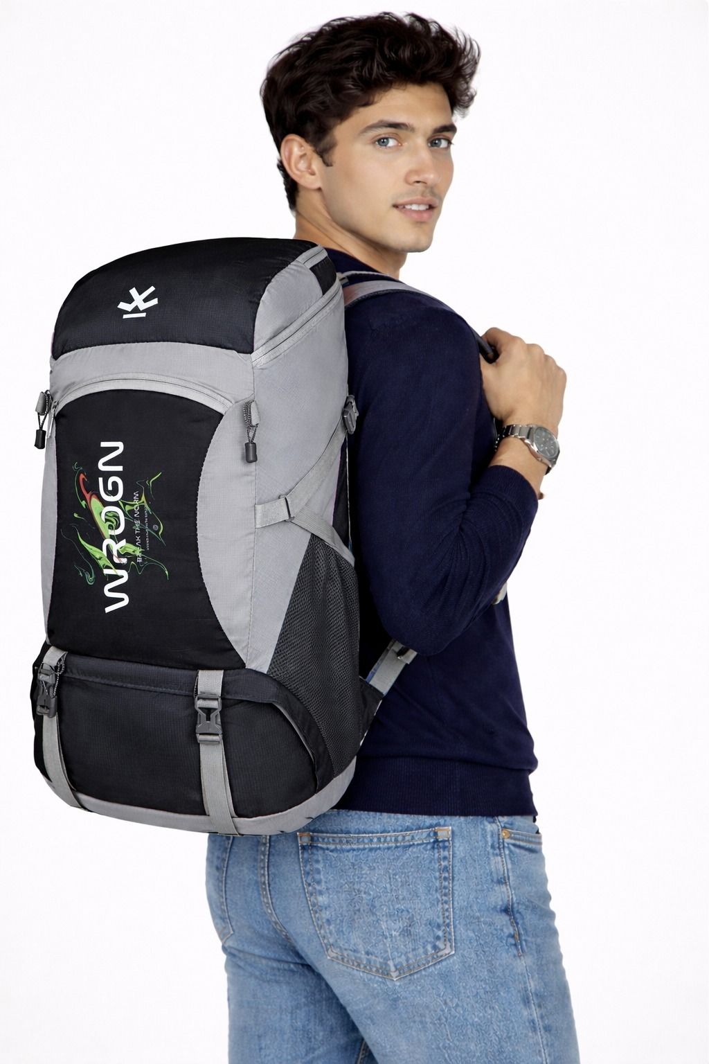 60LTravel Rucksack Backpack for Trekking Hiking Camping withMultiple Compartment Rucksack - 60 L-image-40