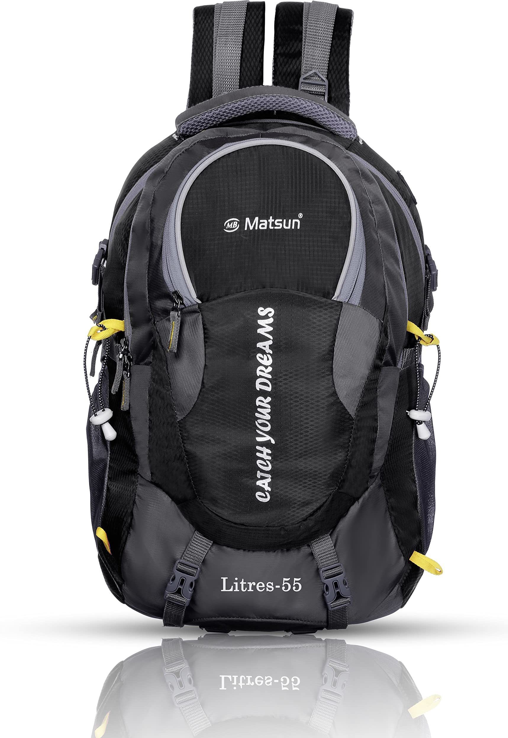 Large 55 L Laptop Backpack Premium Waterproof Bag For Travelling Trekking