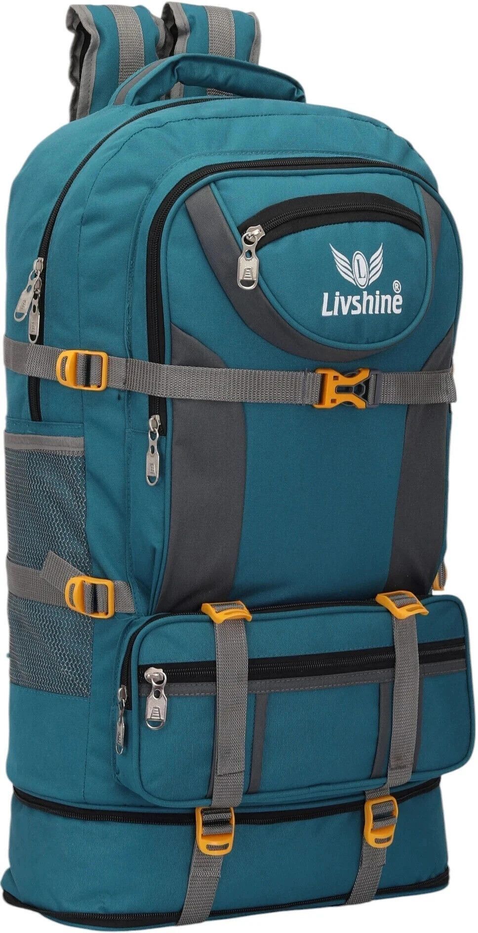 Rucksack Backpack for Hiking and Travel Rucksack - 50 L (See Green) Rucksack - 50 L-image-27