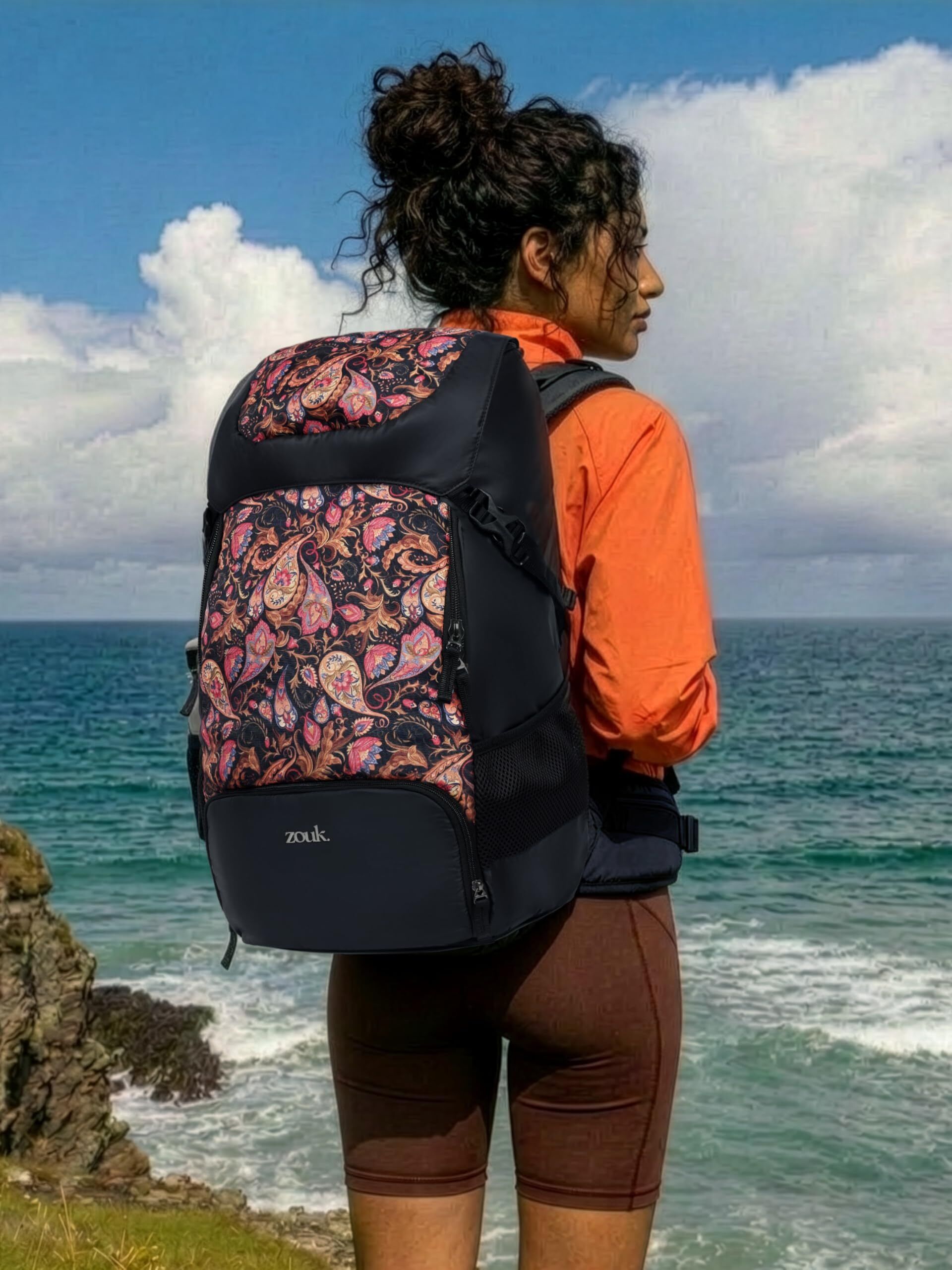 Paisley Print Aarohi Rucksack Rucksack - 30.62 L-image-10