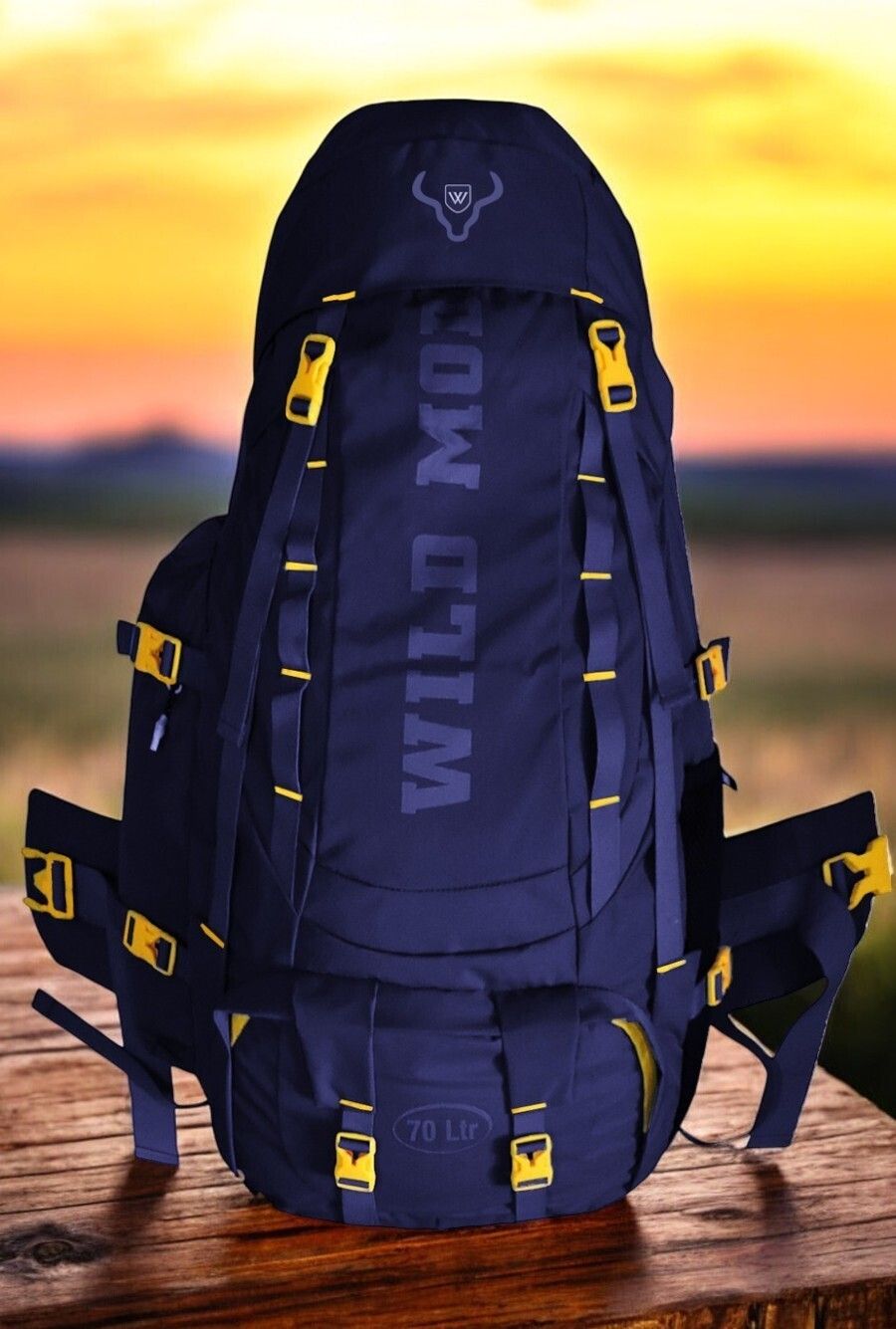 wildmoda 70 LT WATERPROOF HIKING AND TREKKING BAG WITH LAPTOP COMPARTMENT Rucksack - 70 L-picture-33