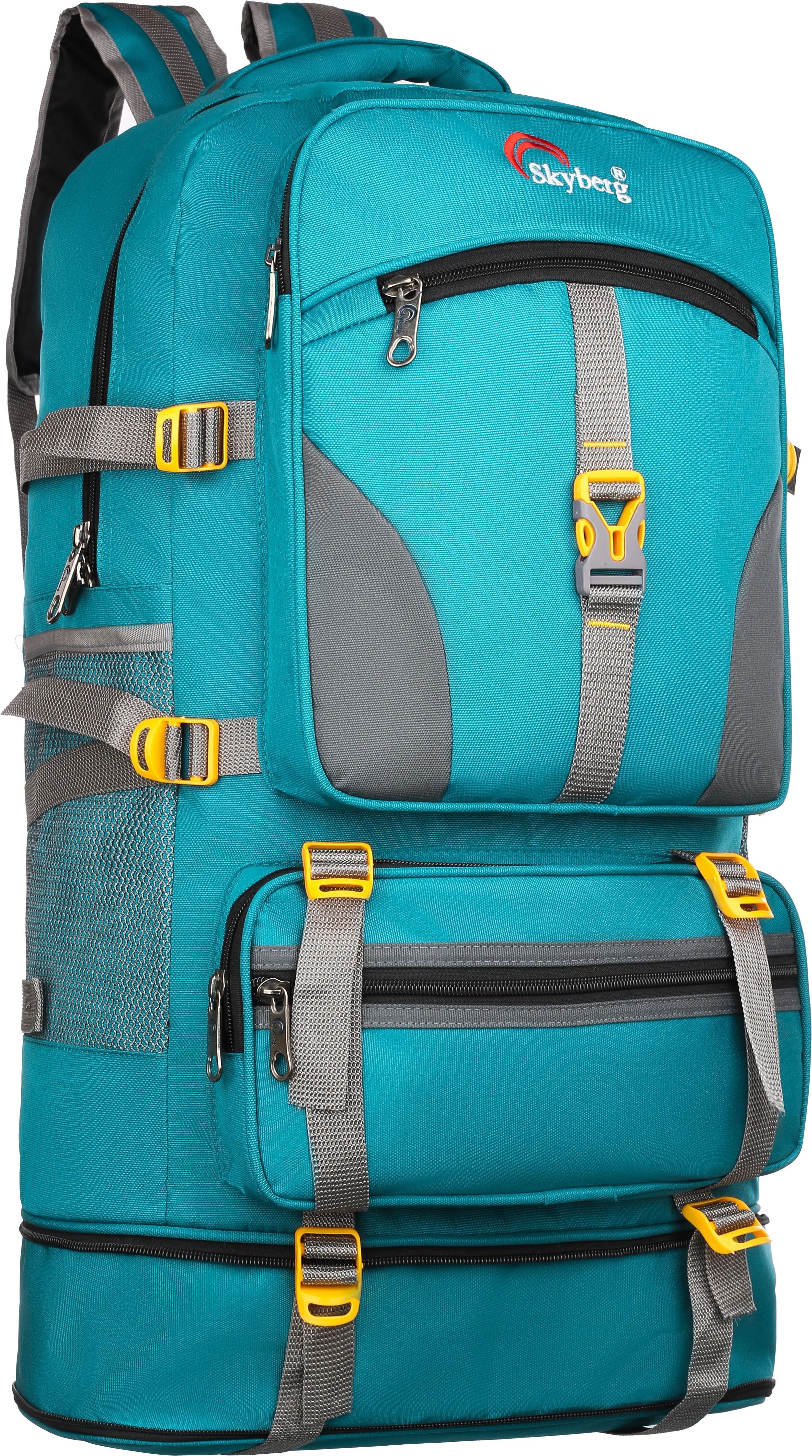 skyberg 60 Litres Curve Water Resistant Rucksack For Hiking Trekking And Travel - Unisex Rucksack - 60 L-picture-16