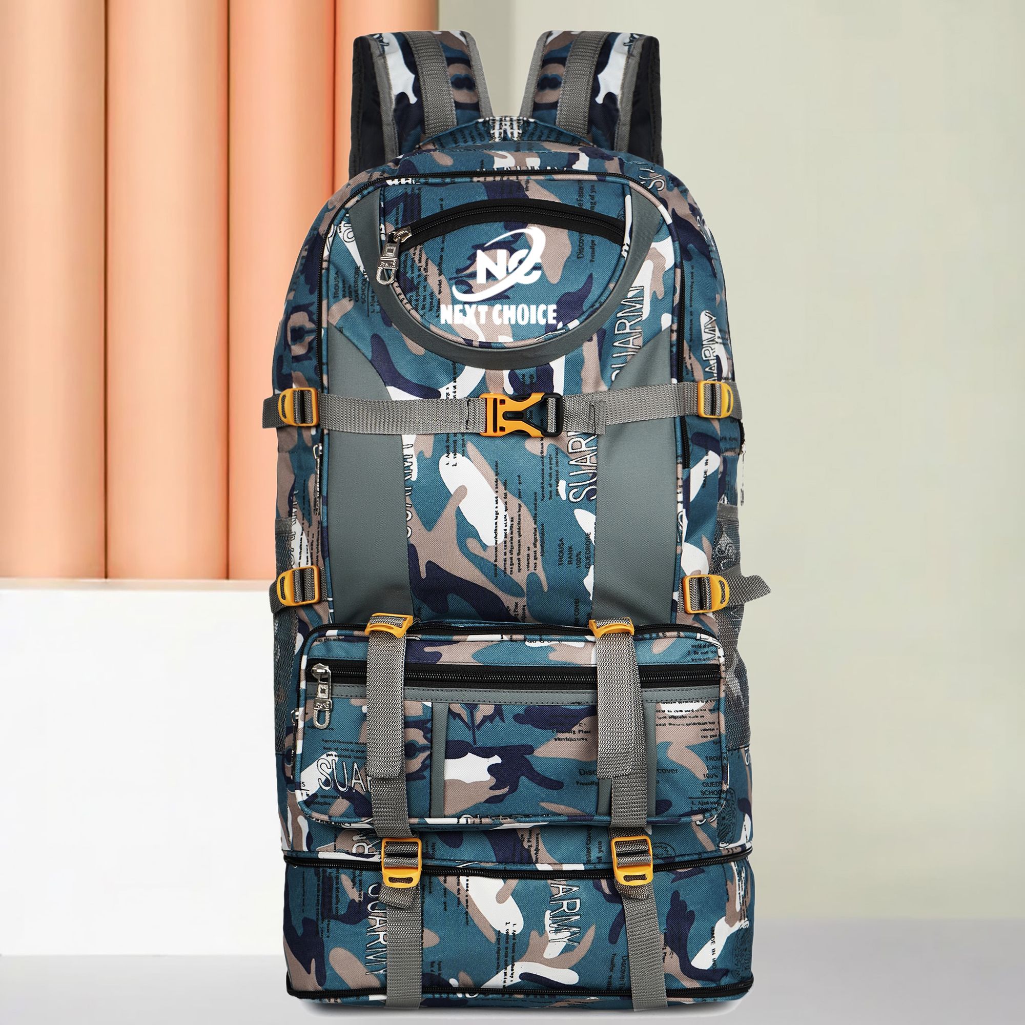 next choice Large Rucksack Backpack 80L Waterproof Hiking Camping Travel Bag Unisex Rucksack - 80 L-picture-44