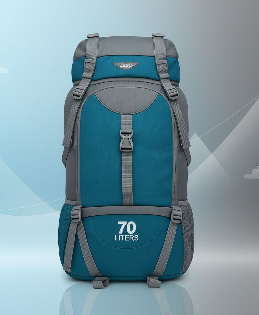 houseofcommon Skyway Adventure Rucksack – Lightweight, Strong & Spacious Travel Bag Rucksack - 70 L-picture-41