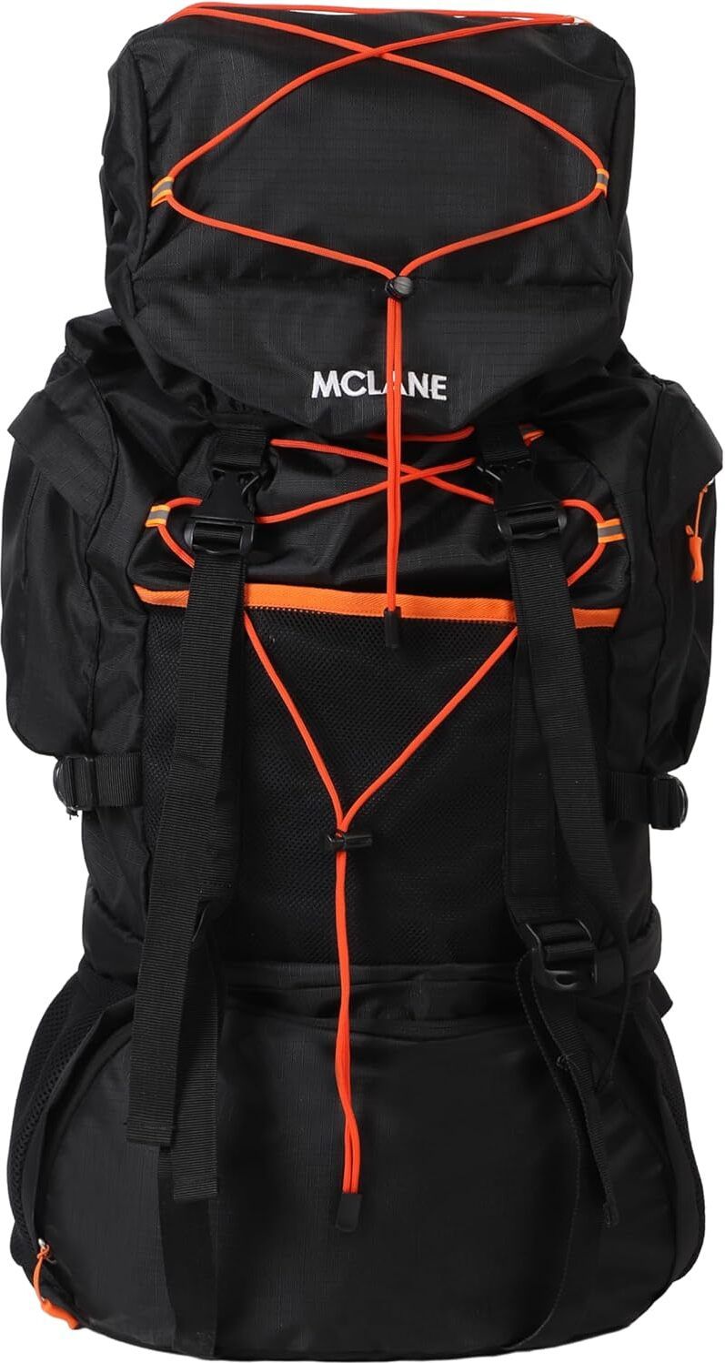 mclane 60L Trekking Backpack | Waterproof Hiking Rucksack with Rain Cover Rucksack - 60 L-picture-44