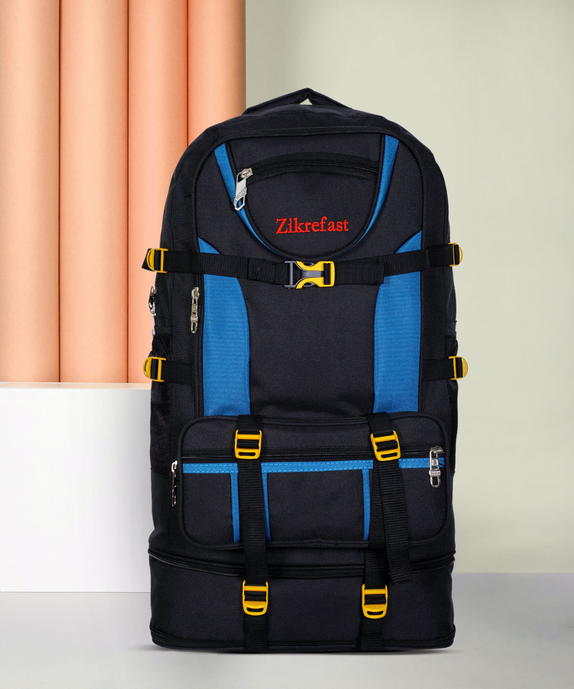 zikrefast TRAVEL BACKPACK FOR OUTDOOR SPORT HIKING TREKKING BAG CAMPING RUCKSACK Rucksack- 65 L-picture-17