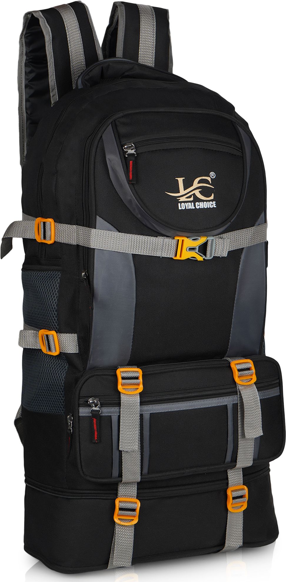 loyal choice Travel/Sport Camping Hiking Trekking Bag Rucksack Waterproof Backpack 60L Rucksack - 60 L-picture-29