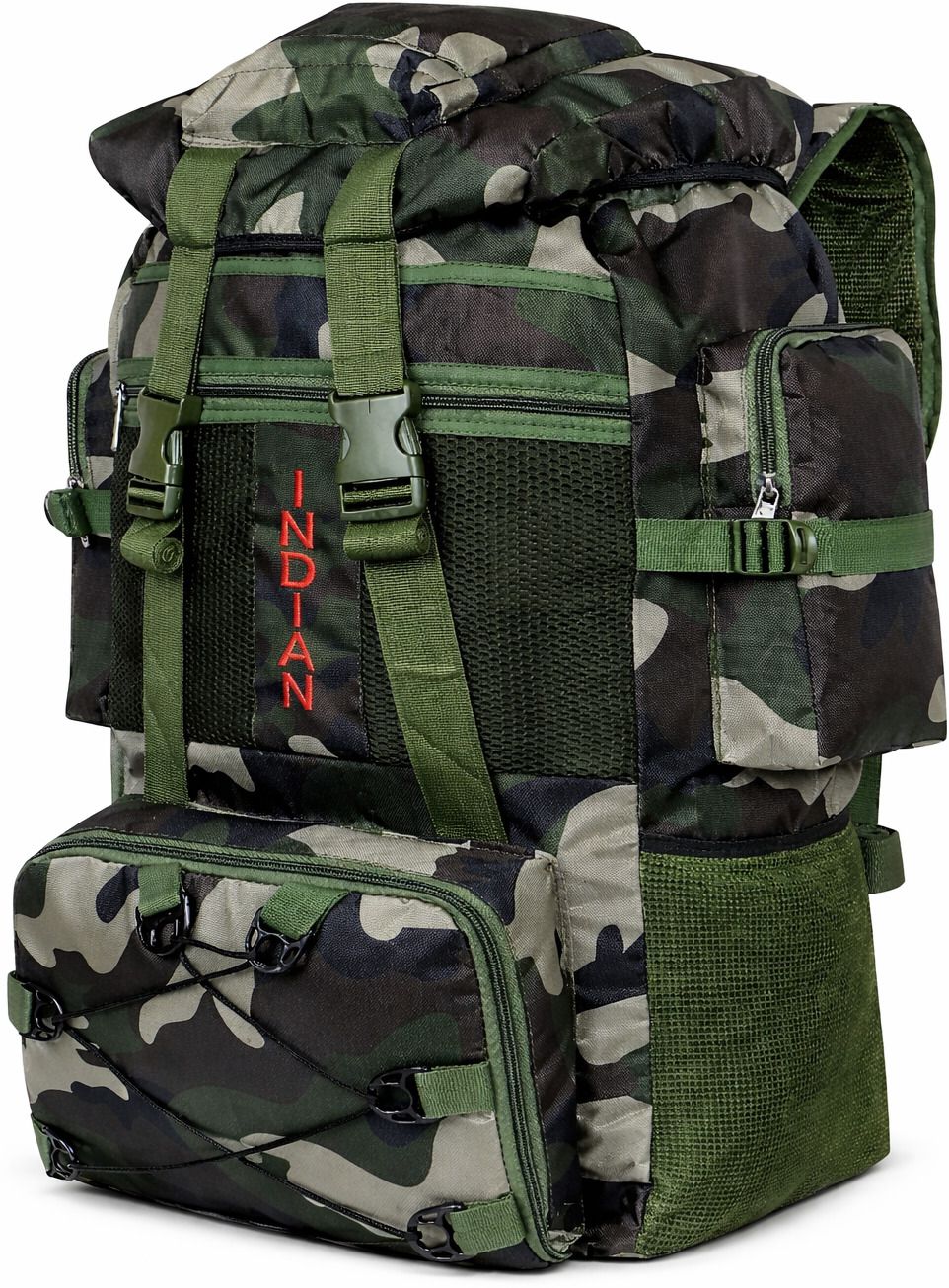 90L TRENDY & STRONG WATERPROOF ARMY GREEN Rucksack - 90 L-image-47