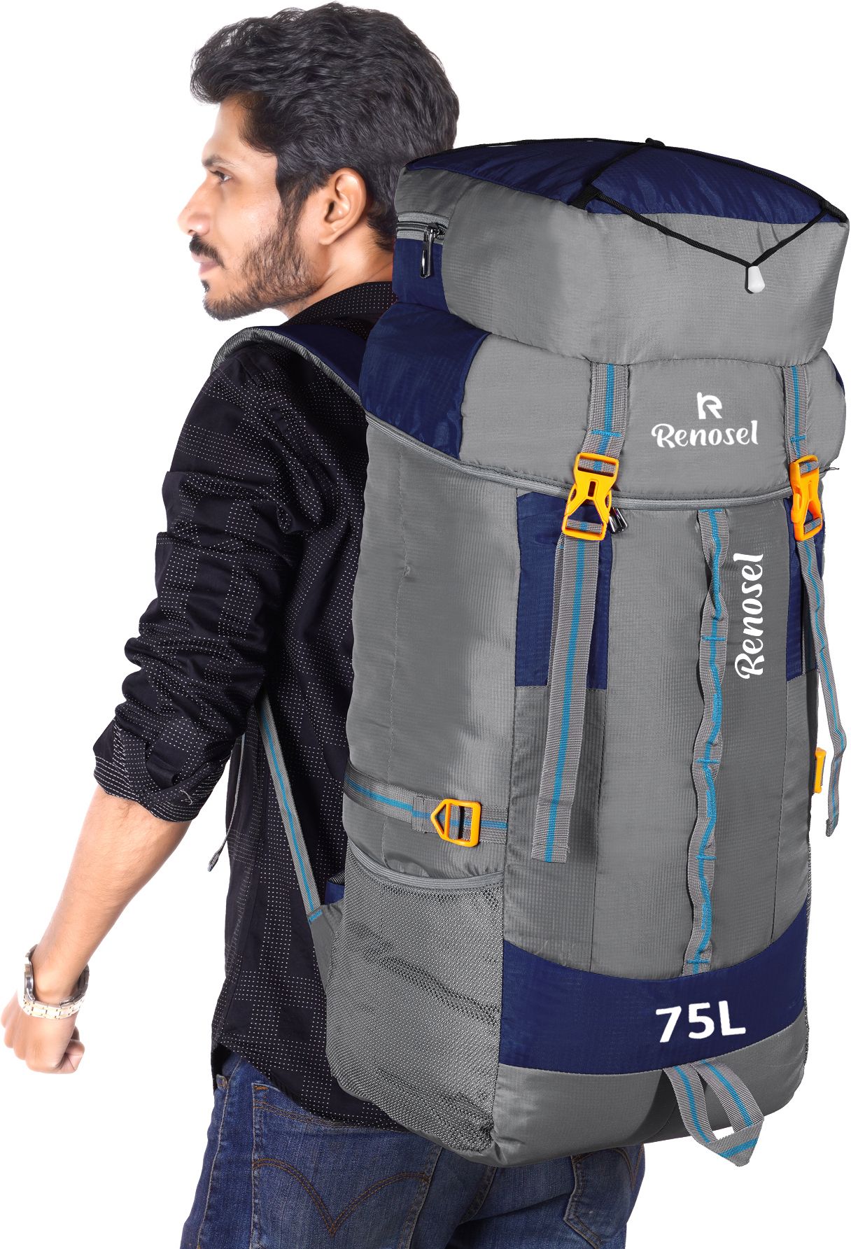 renosel 75L Waterproof Trekking Backpack Hiking Rucksack for Travel Outdoor Rucksack - 75 L-picture-12