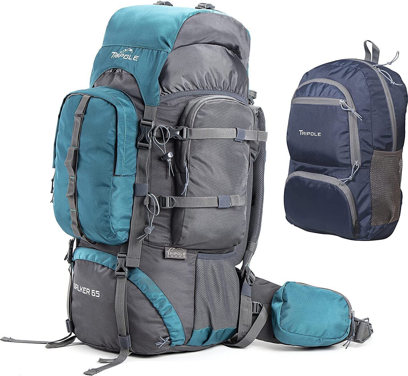 tripole Walker 65 litres Rucksack with 20 Litre Foldable Day Pack Rucksack - 65 L-picture-36