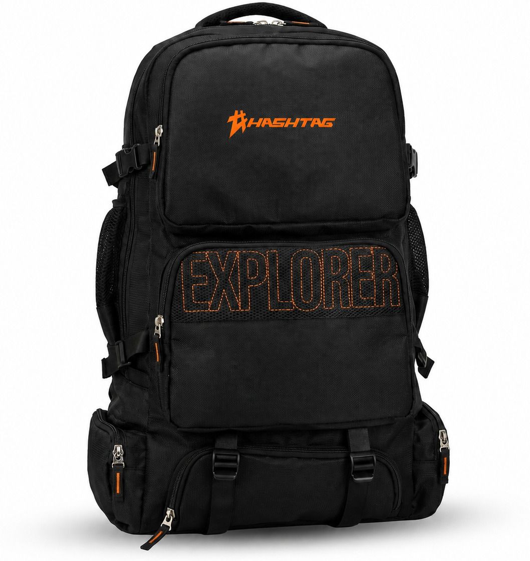 Water Resistant Trekking Backpack with Shoe Compartment & Laptop Sleeve Rucksack - 44 L-image-5