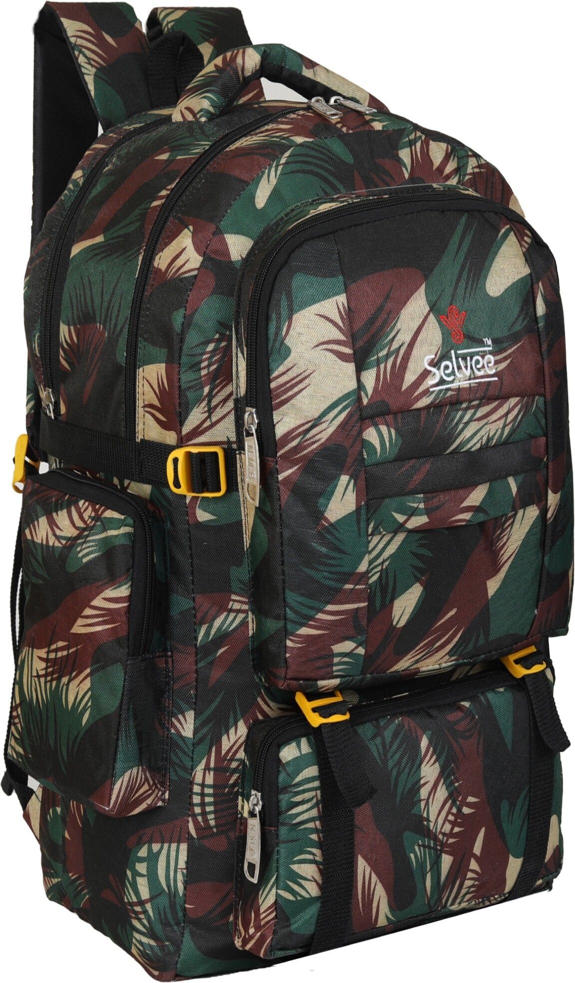 selvee Travel Rucksack Backpack for Sport Camping Hiking Trekking Bag-Military Green Rucksack - 60 L-picture-14