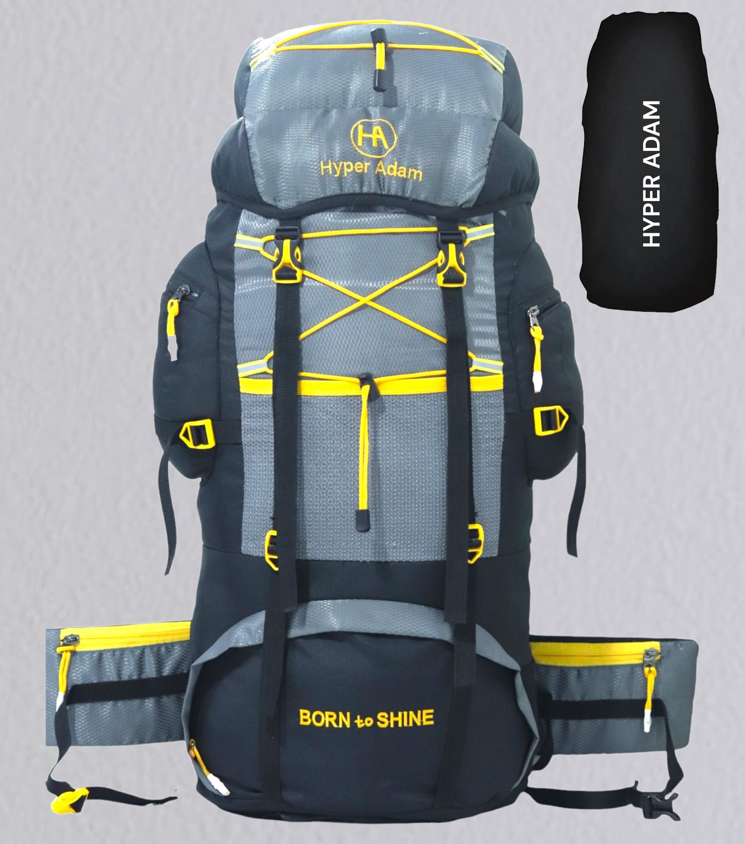 hyper adam TRAVEL BACKPACK FOR OUTDOOR SPORT HIKING TREKKING BAG CAMPING Rucksack- 75 L-picture-17