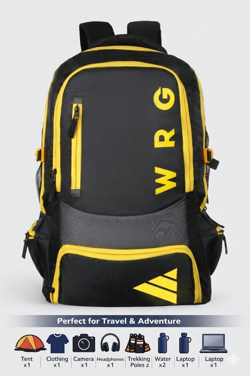 fedra Expedition Rucksack Multi-Pocket Trekking Backpack| Water Resistant Trekking Bag Rucksack - 75 L-picture-27