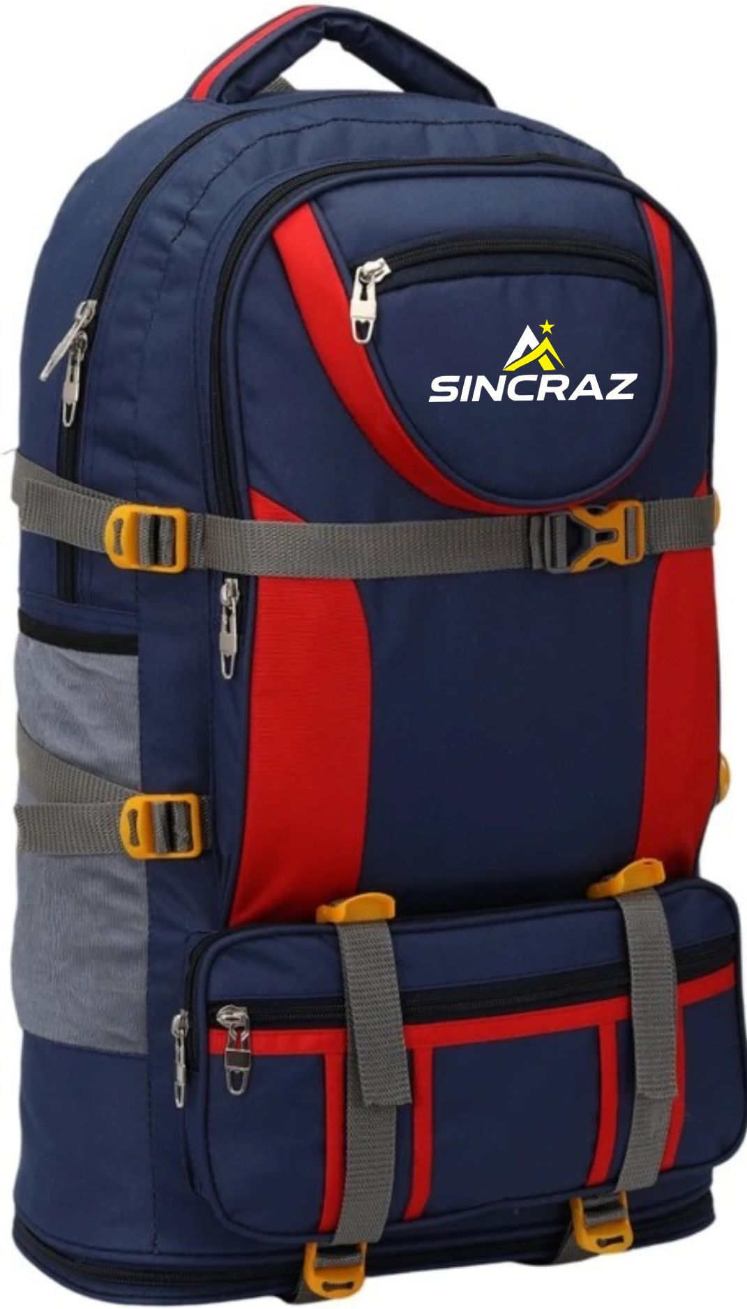 sincraz Expandable Travel Outdoor Sport Camping Hiking TrekkingBagRucksack-60 L Rucksack - 60 L-picture-18