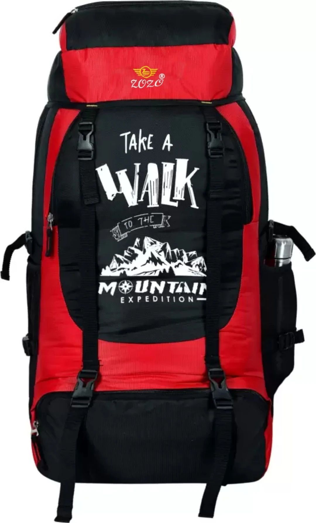 amicoleben NEW DESIGN TREKKING & HIKING Rucksack - 65 L (Red) Rucksack - 65 L-picture-36