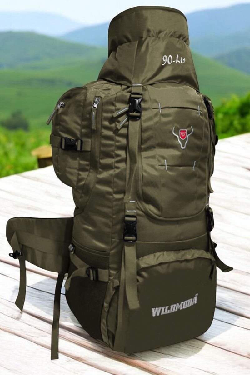 wildmoda 90L Camping Rucksack with Shoe Compartment & Laptop Pocket Rucksack - 90 L-picture-31