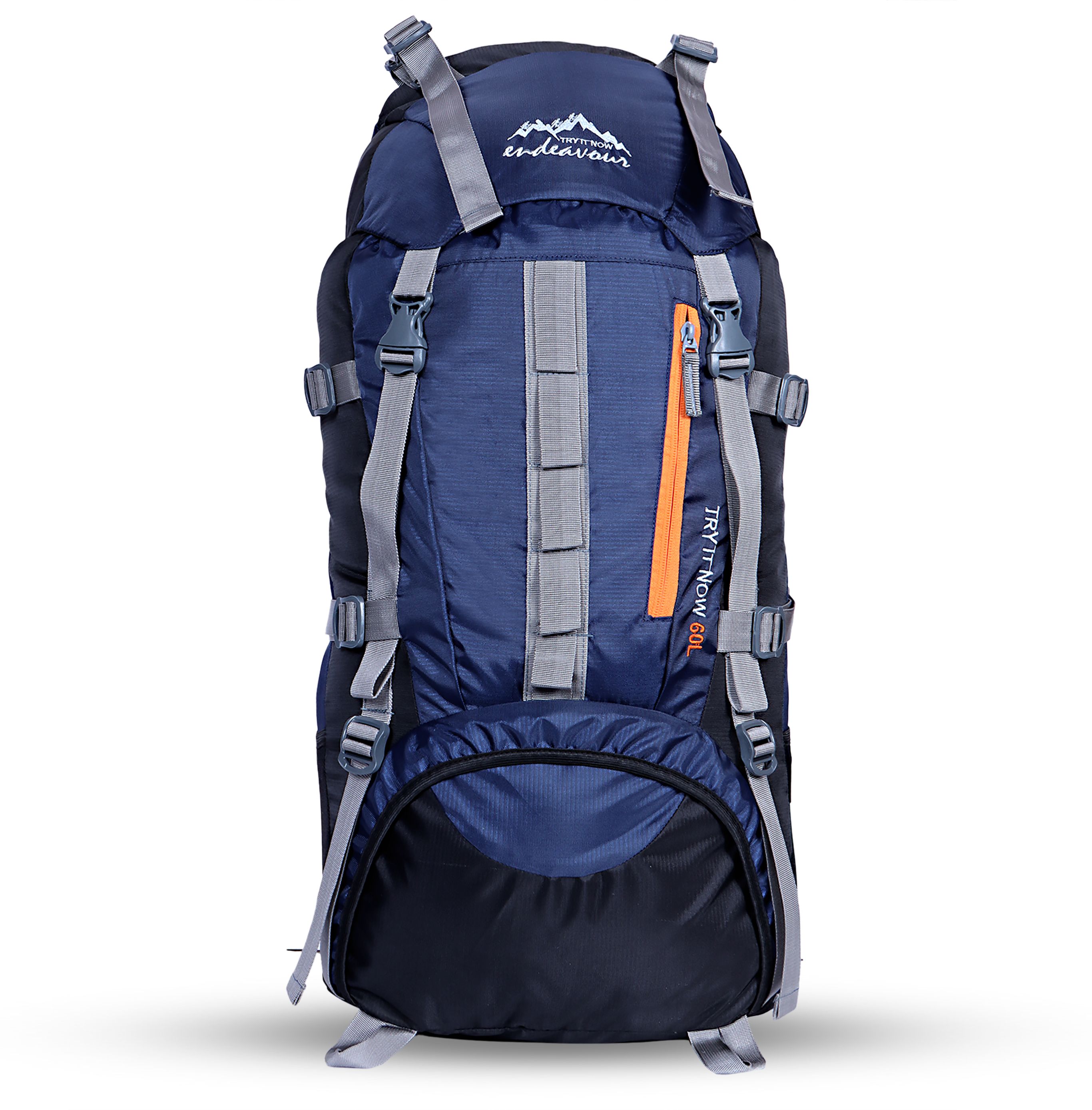 endeavour SNOW For Hiking/Camping/Trekking with Rain Cover/Shoe Compartment Rucksack - 60 L-picture-0