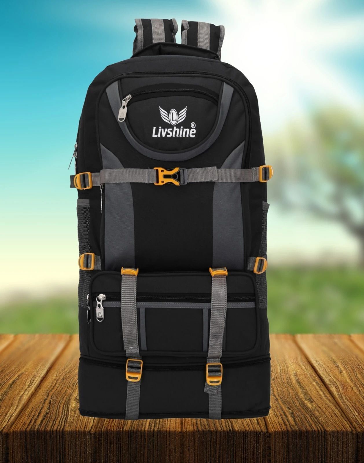 Rucksack For Hiking Trekking And Travel - Unisex Rucksack 48 Rucksack - 60 L-image-43