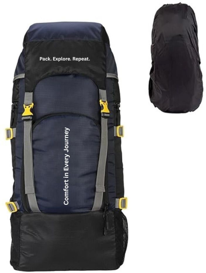 WATERPROOF TREKKING BAG HIKKING BACKPACK FOR TRAVEL & OUTDOOR Rucksack Rucksack - 60 L-image-5