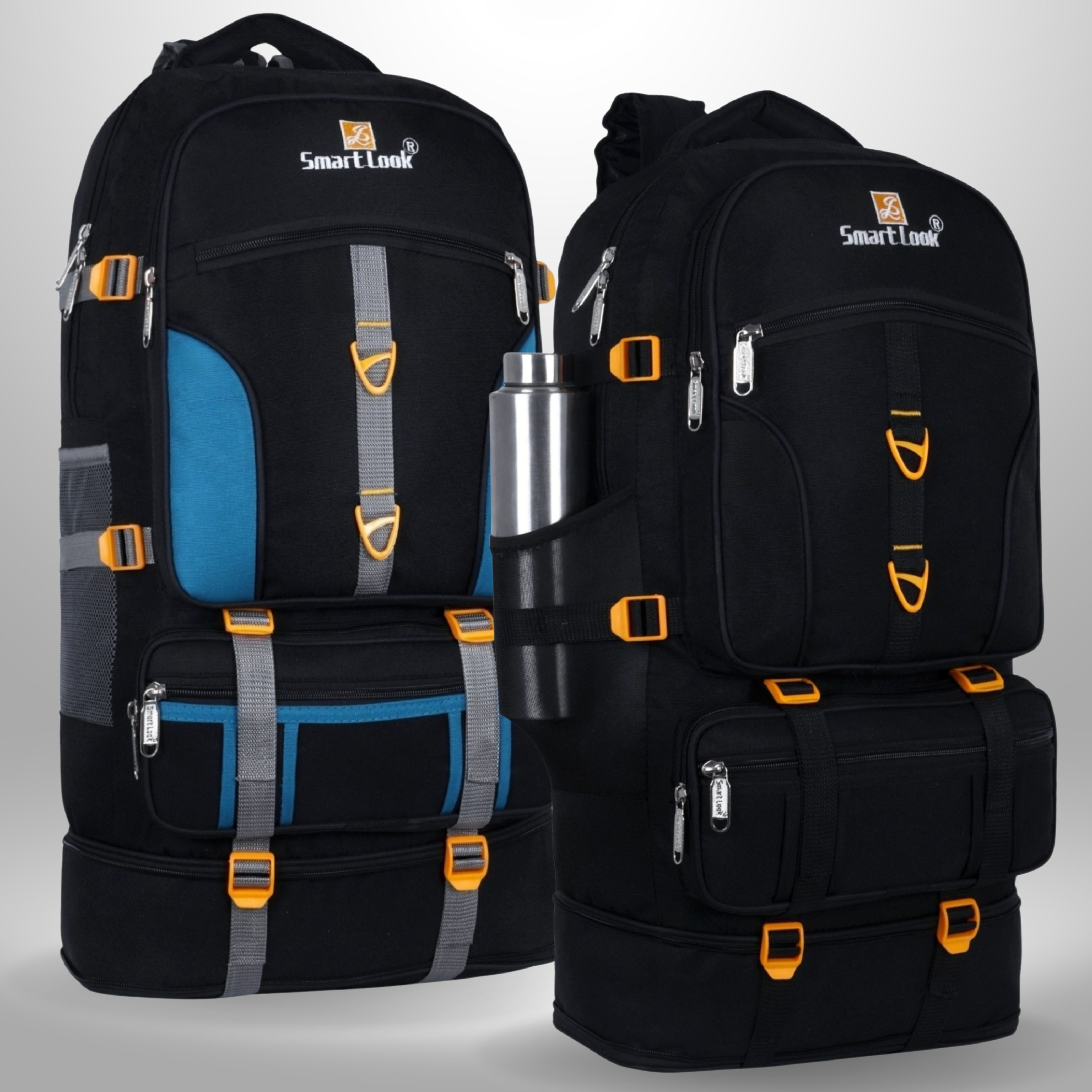 Adventure Pro 60L Expandable Trekking & Hiking Rucksack Backpack Rucksack - 60 L