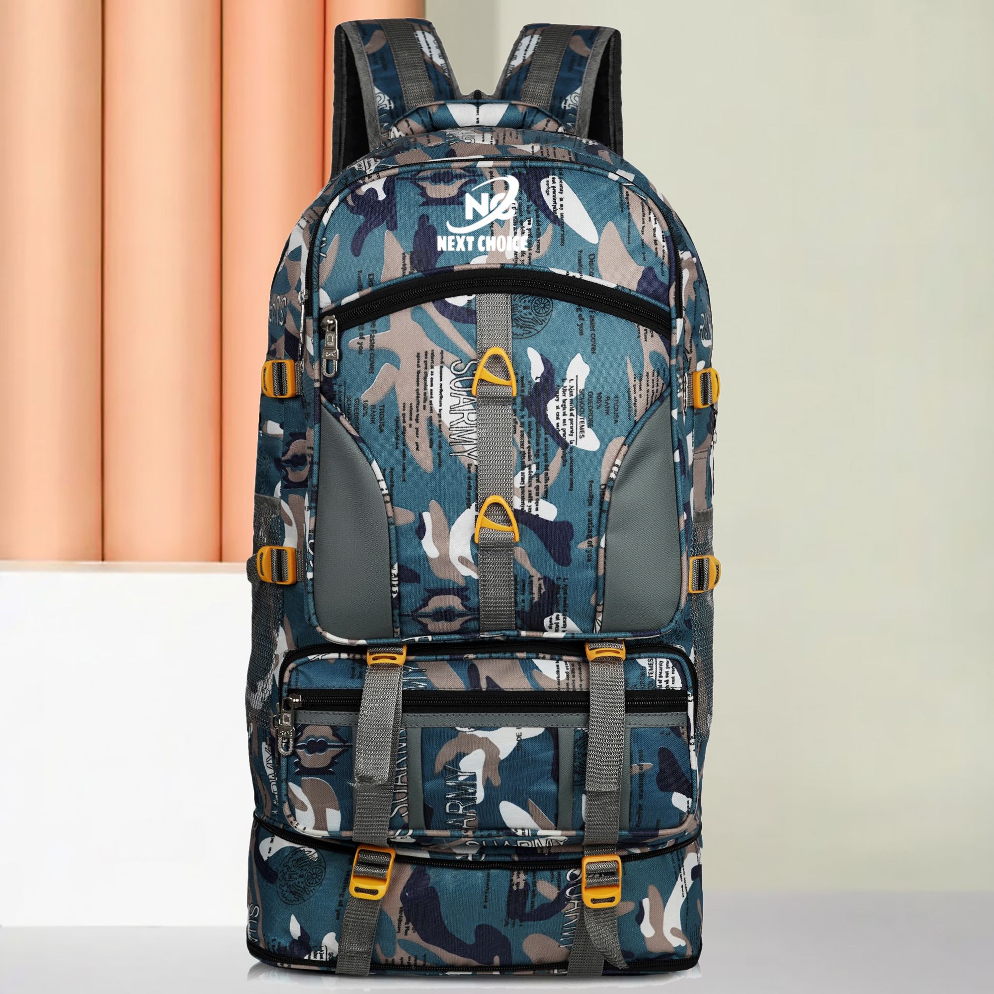 next choice Travel Rucksack Backpack 80L Waterproof Trekking Hiking Bag for Men Women Rucksack - 80 L-picture-41