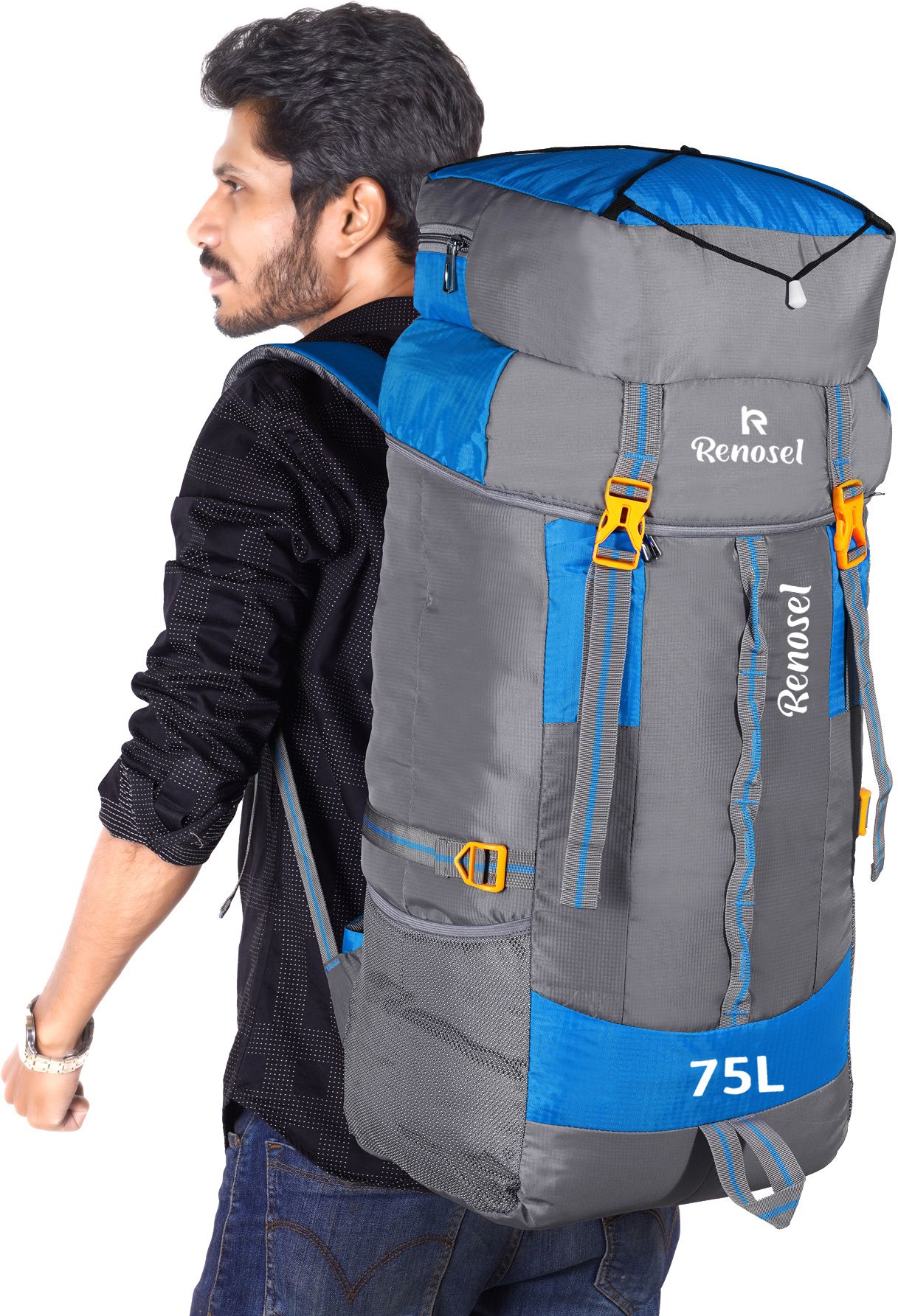 renosel 75L Waterproof Trekking Backpack Hiking Rucksack for Travel Outdoor Rucksack - 75 L-picture-32