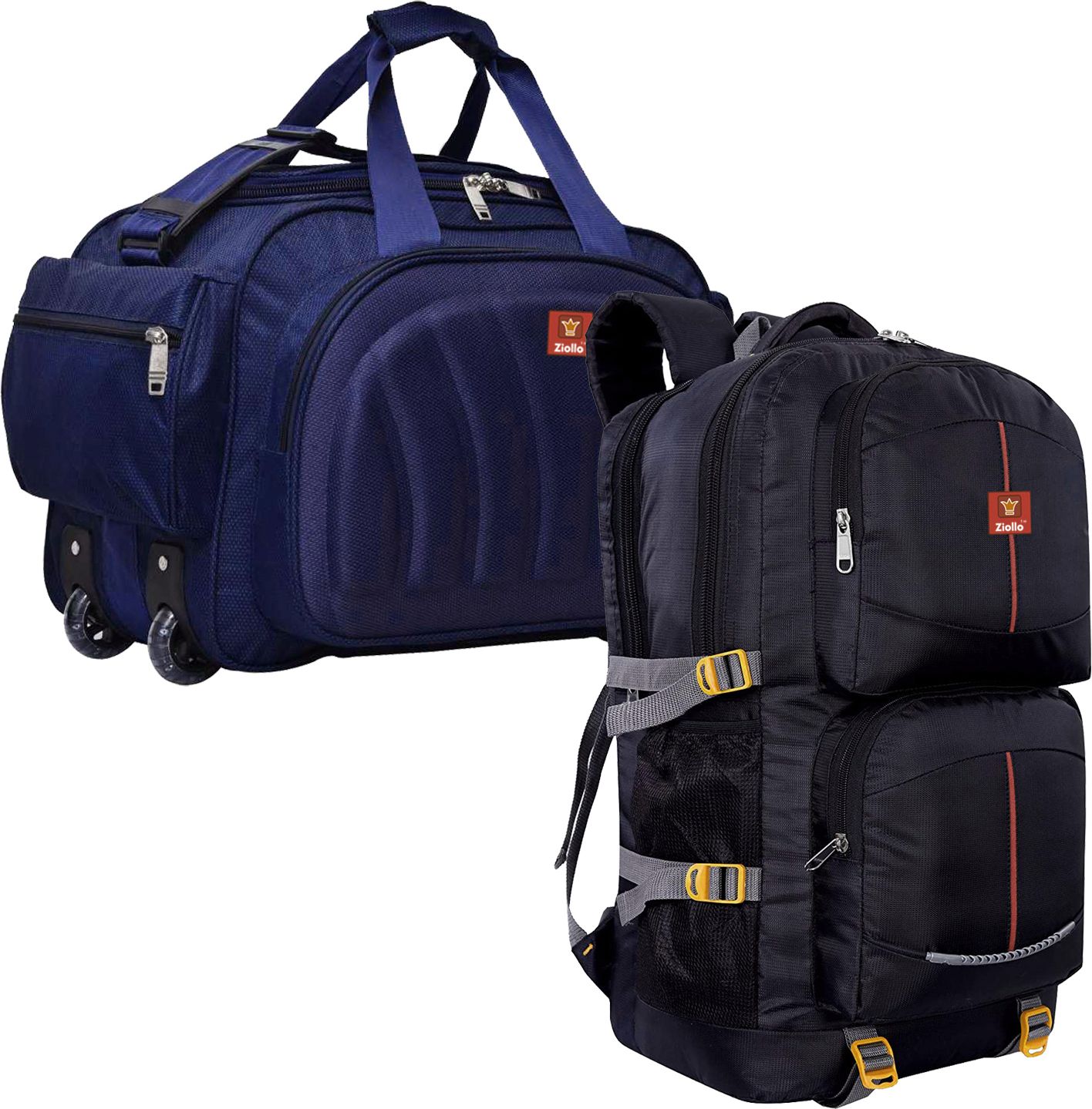 Rucksack and Duffel Bag With Wheels Combo Pack of 2 For men and women Rucksack- 50 L-image-40