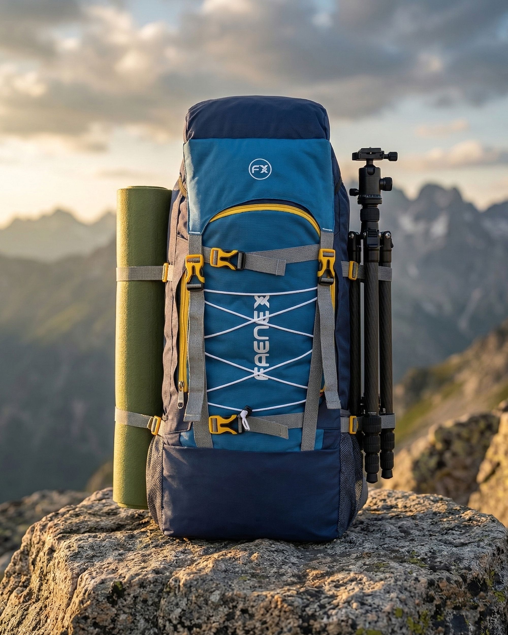Trekking Backpack Ergonomic Hiking Bag with Reinforced Stitching Rucksack - 80 L-image-46
