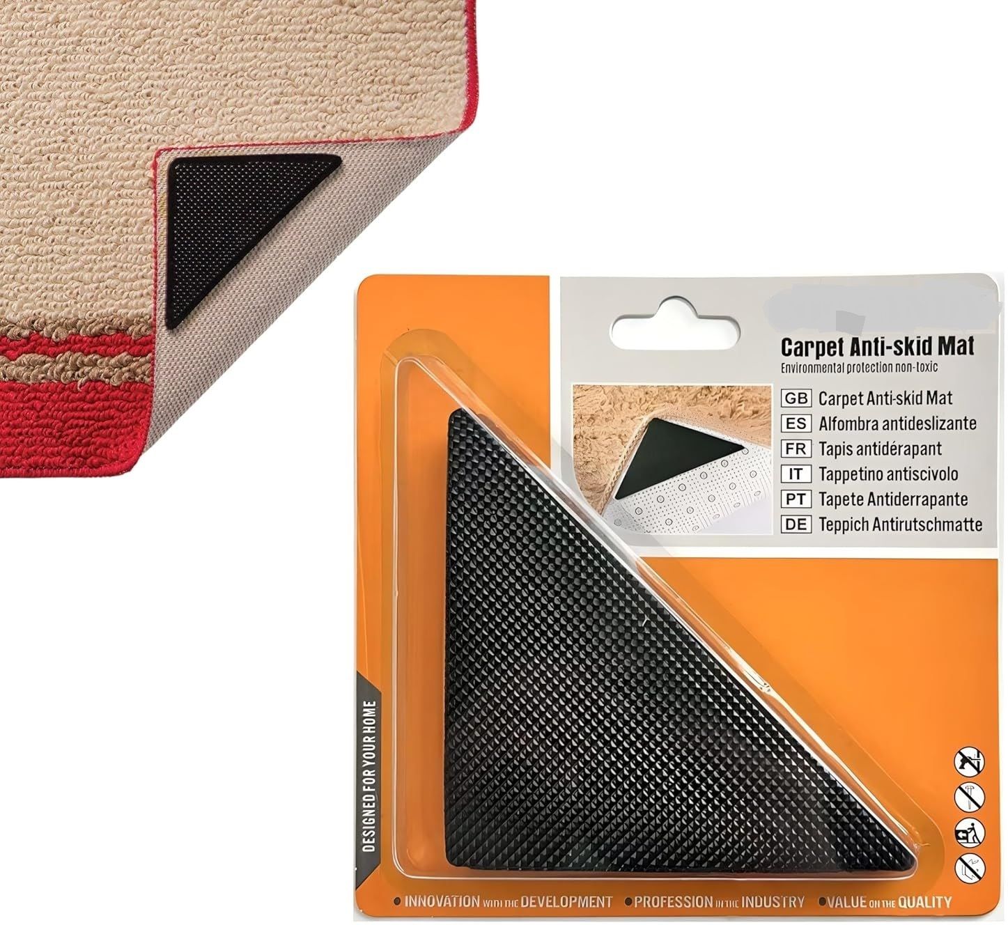 Indoor and Outdoor Rug Pad