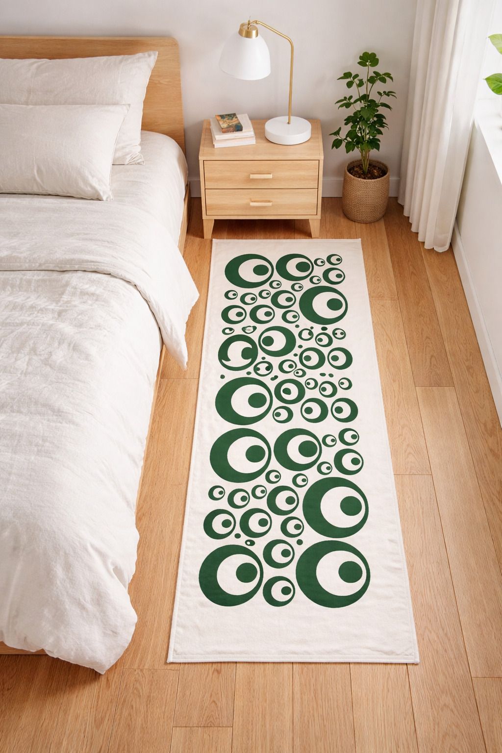 shree shyam Green Circle Indoor and Outdoor Rug Pad-picture-35