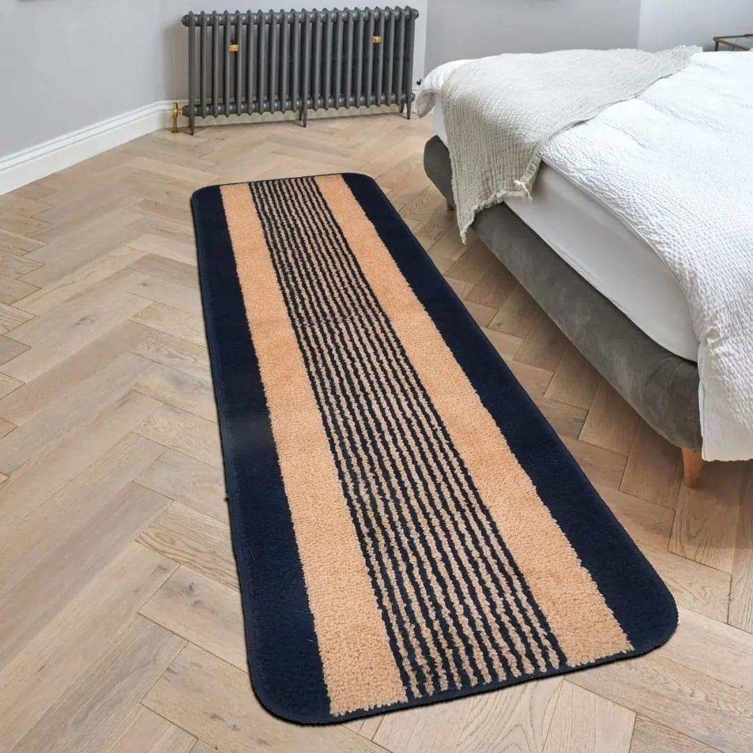 Shree Jee Home Microfiber bed runner for kitchen,hallway and room (45x140cm) Indoor Rug Pad-image-11