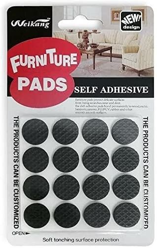 Round Rubber Floor Protector Non Slip Furniture Pads Sofa Indoor and Outdoor Rug Pad-image-22