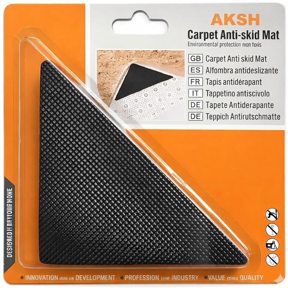 pratyex Anti-Slip Carpet Corner Pad for Floor Safety(easymall) Indoor and Outdoor Rug Pad-picture-26