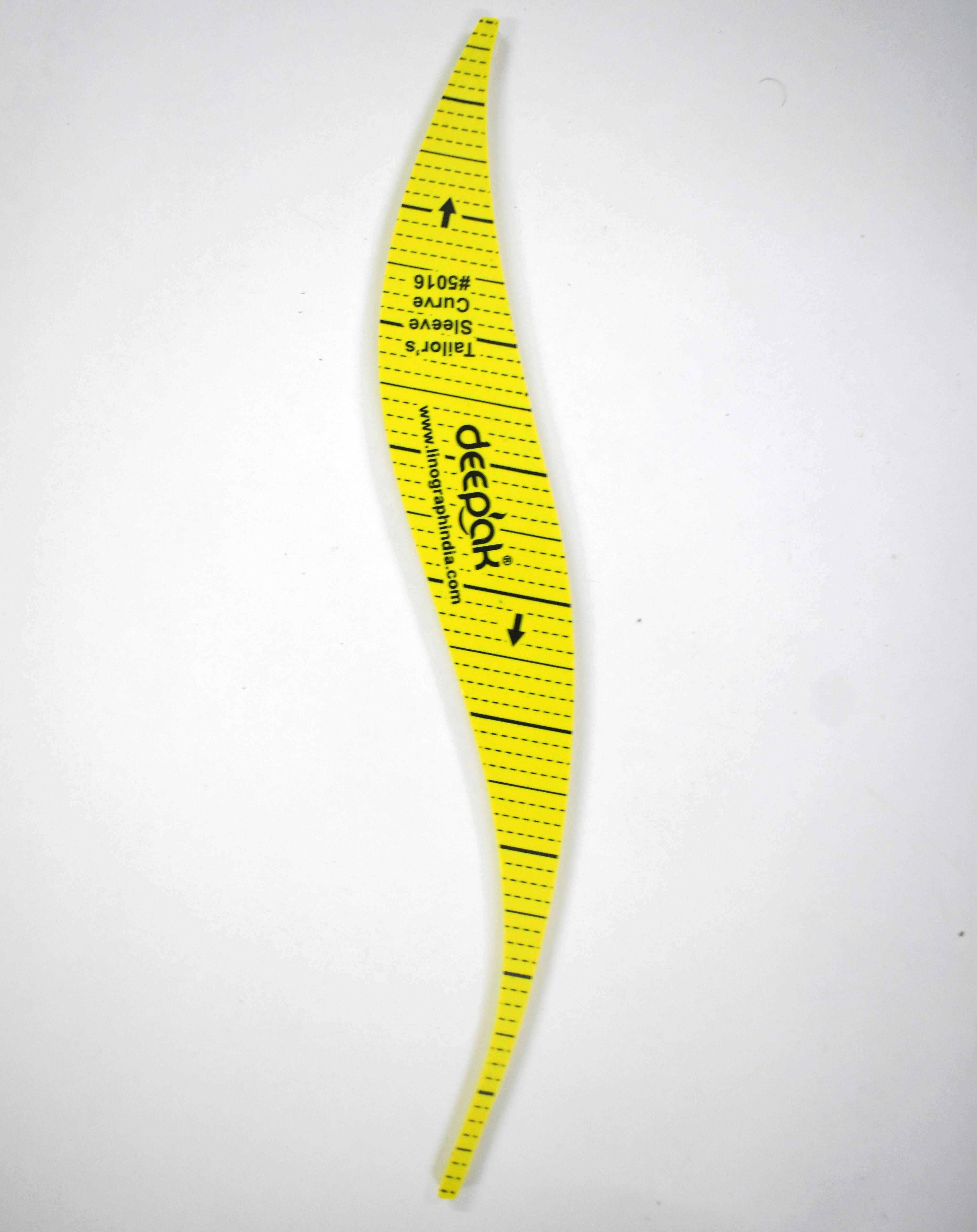 Tailors Arm hole Curve for sleeve cutting 1 No Ruler-image-6