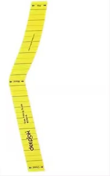 Hip Shape Scale – Side Fitting Pattern Making Ruler for Perfect Hip Curves Ruler