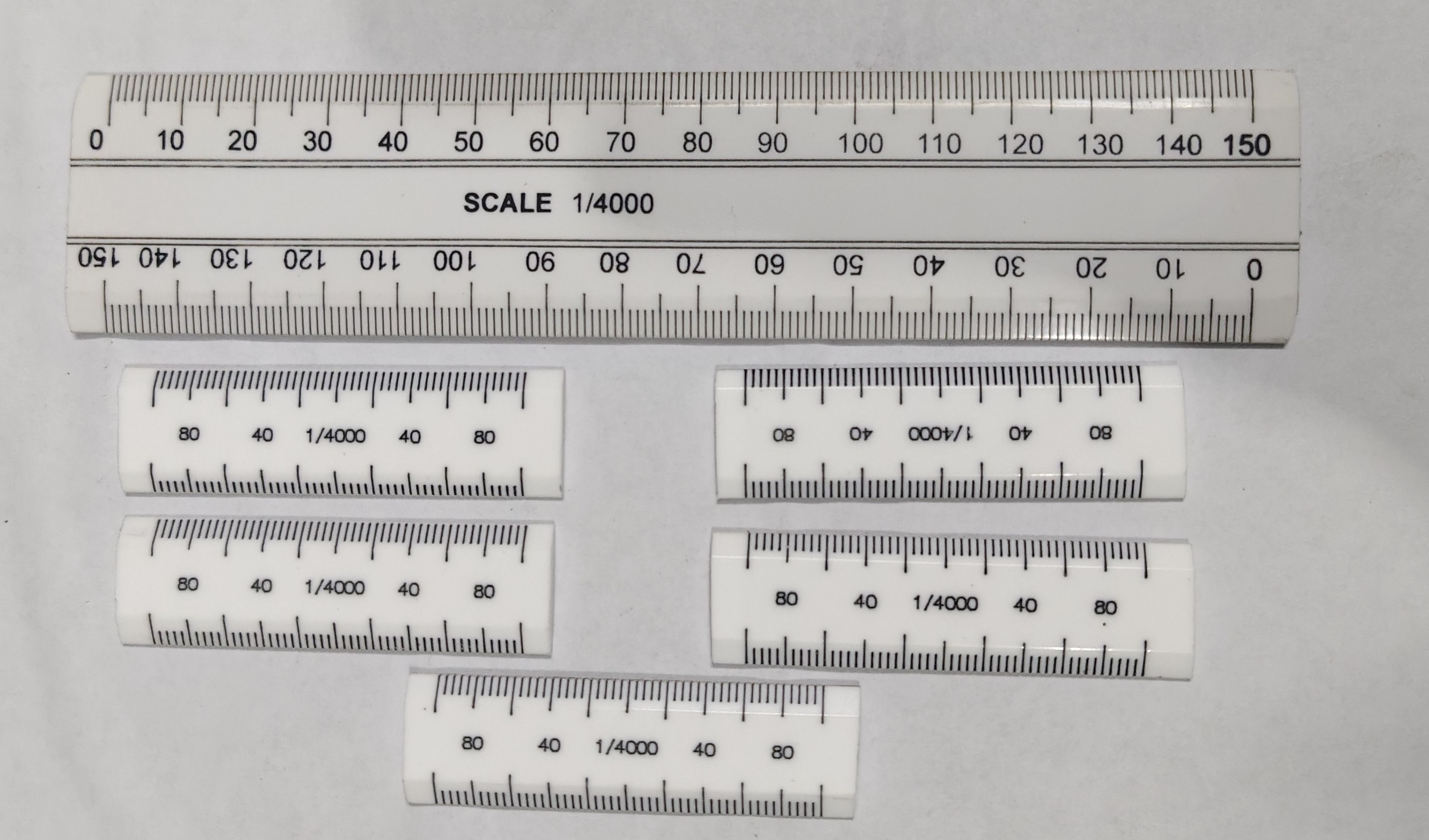 kd enterprises 1 Scale & 5 guniya use for patwari division 1/4000 (sat of 6) Ruler-picture-35