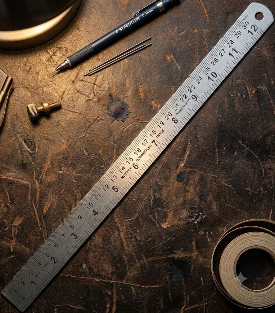 30 CM Stainless Steel Ruler for School, Office, Engineering Ruler-image-35