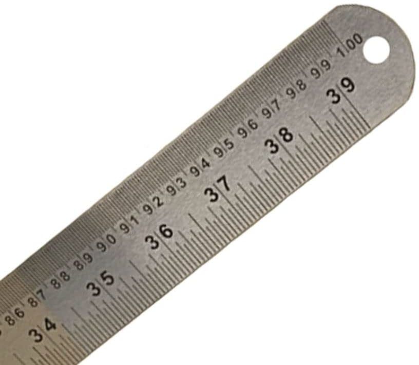 40 inch, 100 cm / 1 meter Stainless Steel Ruler Scale Long double Side Measuring Ruler-image-35