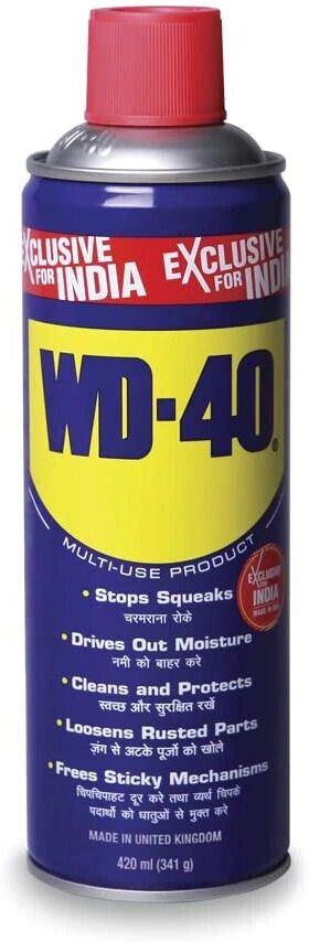 Multipurpose Spray Rust Removal, 420ml, Sticky Residue,Descaling,Cleaning Rust Removal Aerosol Spray