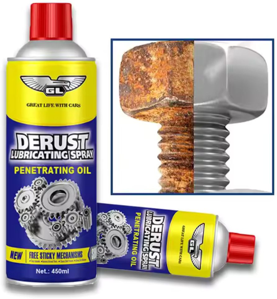 Multipurpose Spray Rust Removal, 420ml, Sticky Residue Rust Removal Aerosol Spray