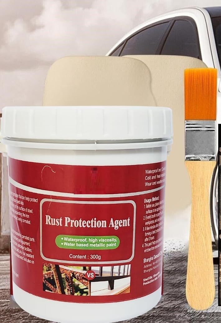 wifton Rust Protection Agent Spray 300ml for Iron, Steel & Alloy Surfaces Rust Removal Solution-picture-33