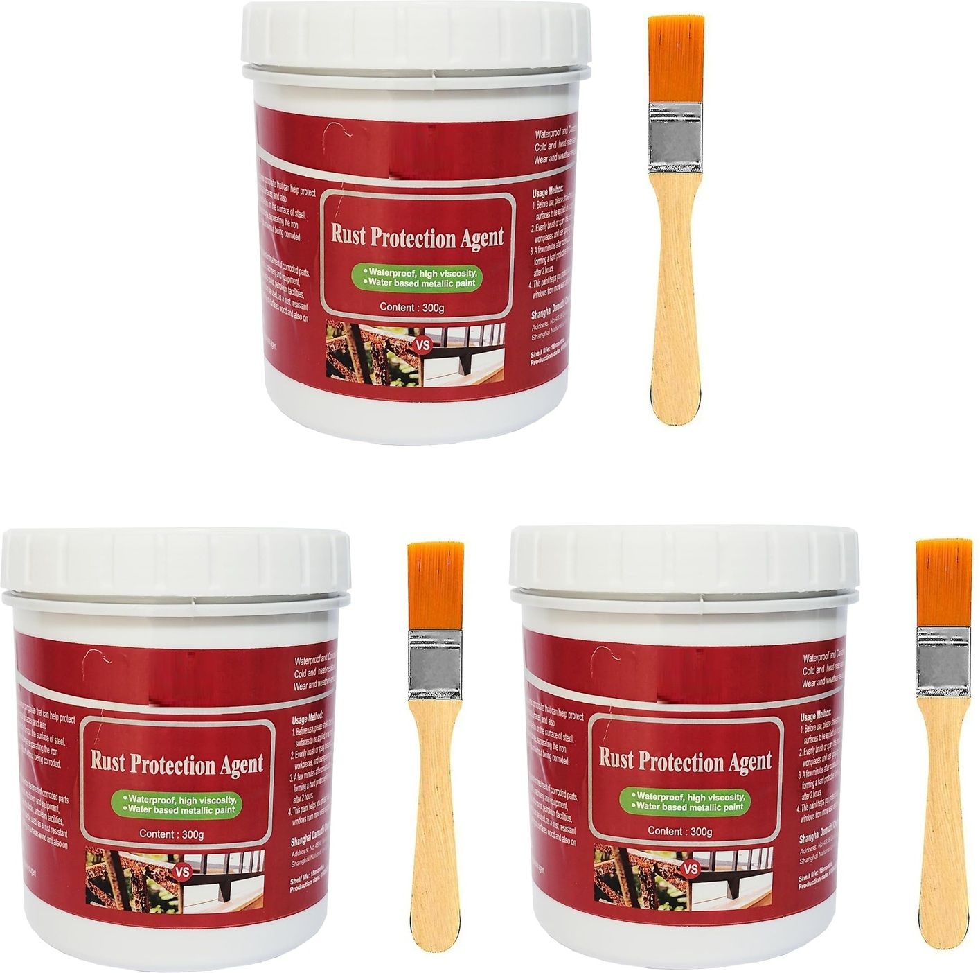 Long Lasting Anti Rust Waterproof Paint for Metal Restoration & Maintenance Rust Removal Solution-image-45