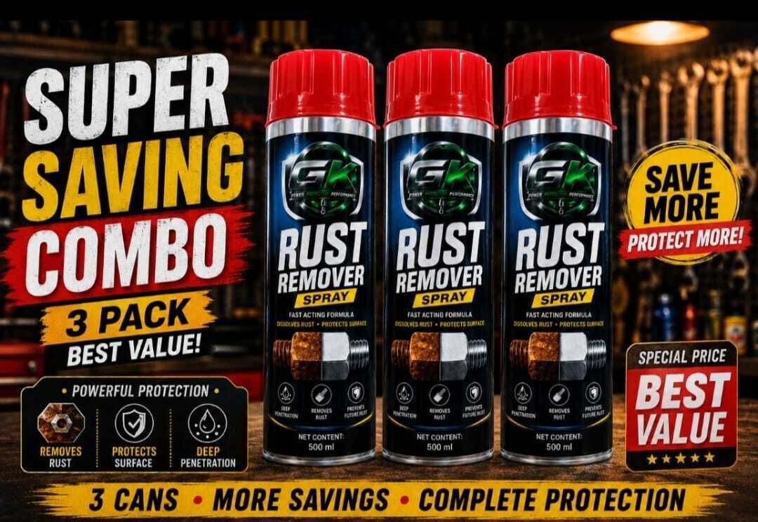 nakshenterprise NAKSH_RUST REMOVER PACK OF 3 Rust Removal Aerosol Spray-picture-45