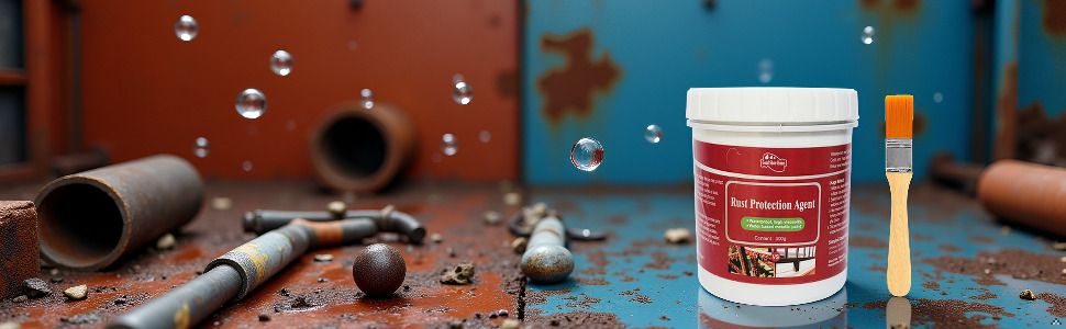 wifton Rust Converter Primer Paint for Iron Furniture, Pipes & Metal Structures Rust Removal Solution-picture-10